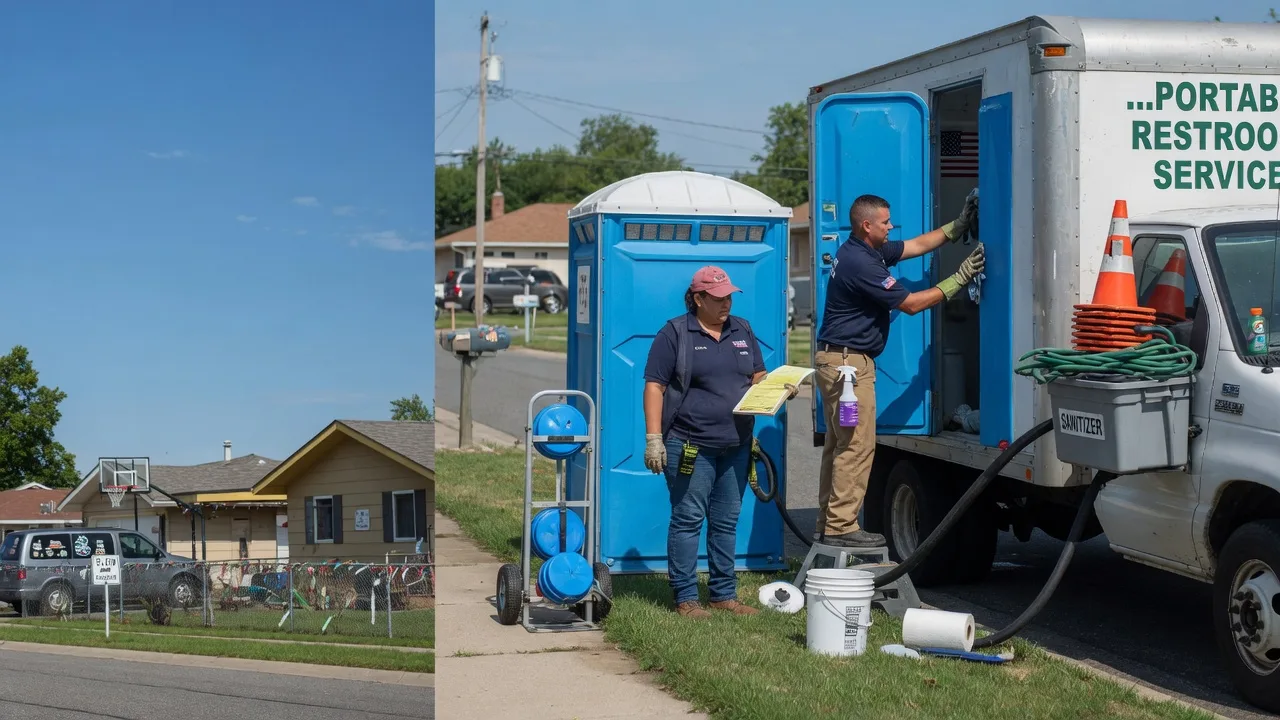 Portable Toilet Rental in Wilmington, IL near me